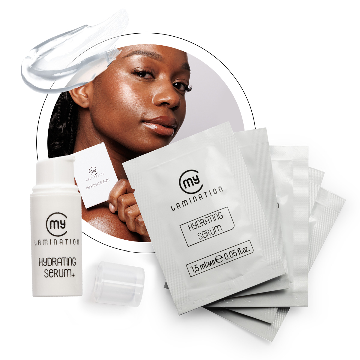 4液:Hydrating Serum + 1,5 ml (nr.3)