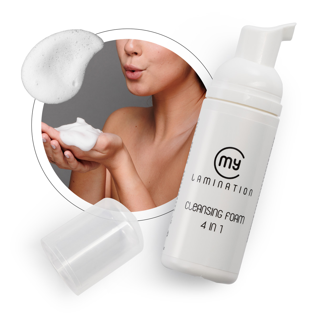 クレンジング:Cleansing Foam（50 ml / 120 ml）